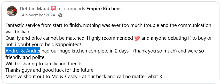 client review four